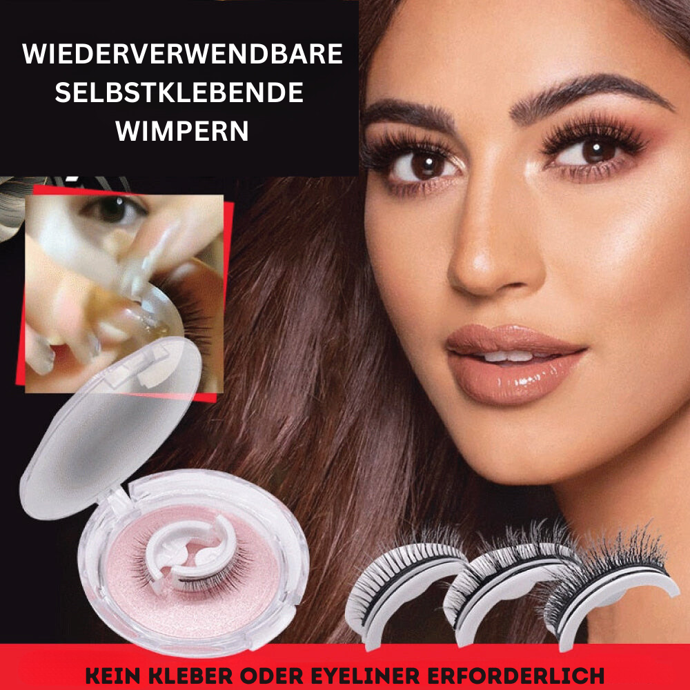 1+2 GRATIS | Lashy™ - Wiederverwendbare selbstklebende Wimpern